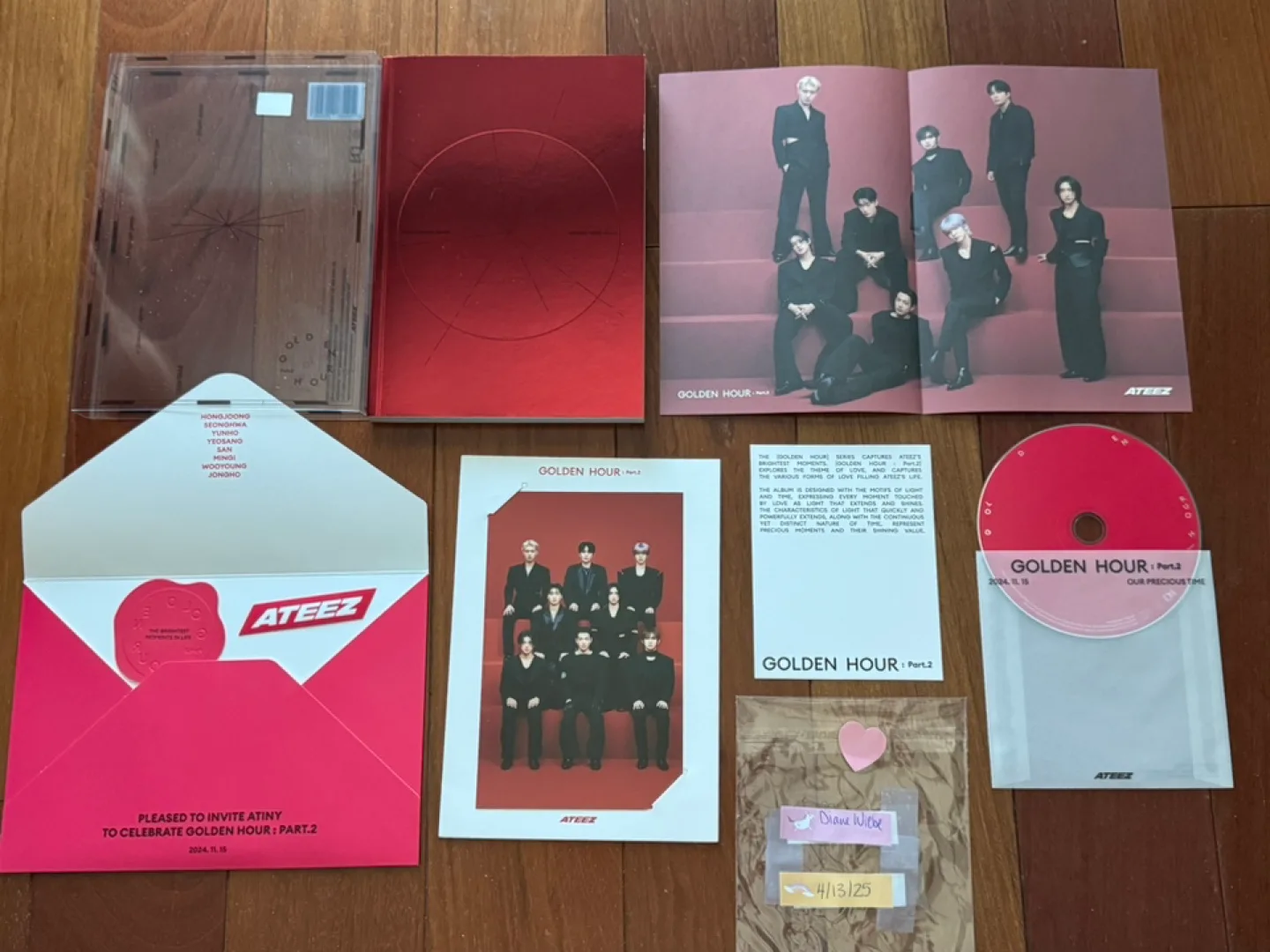 ATEEZ “Golden Hour Part.2” Album + Photocards image indicator(5)