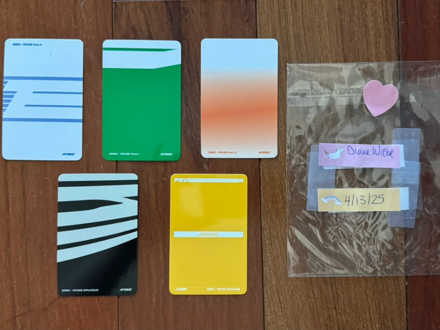 💚 ATEEZ “Zero : Fever” Platform Photocards image indicator(2)