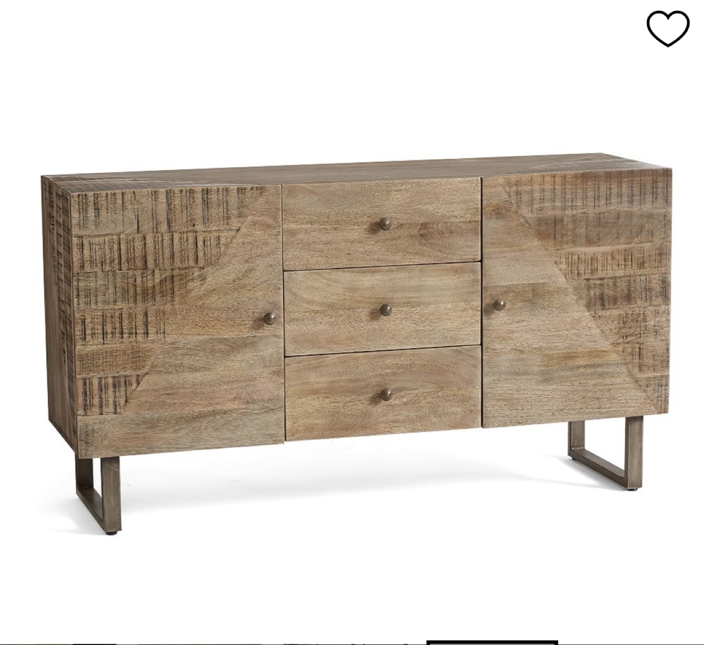 Pottery Barn Planked Sideboard Buffet (50") - photo 2