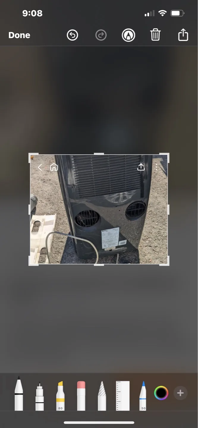 Kenmore 129-35710 Portable Air Conditioner image indicator(6)