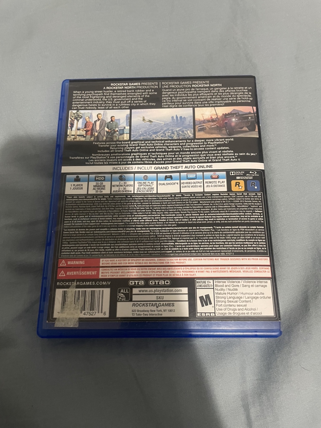 Grand Theft Auto V PS4 Game - photo 2