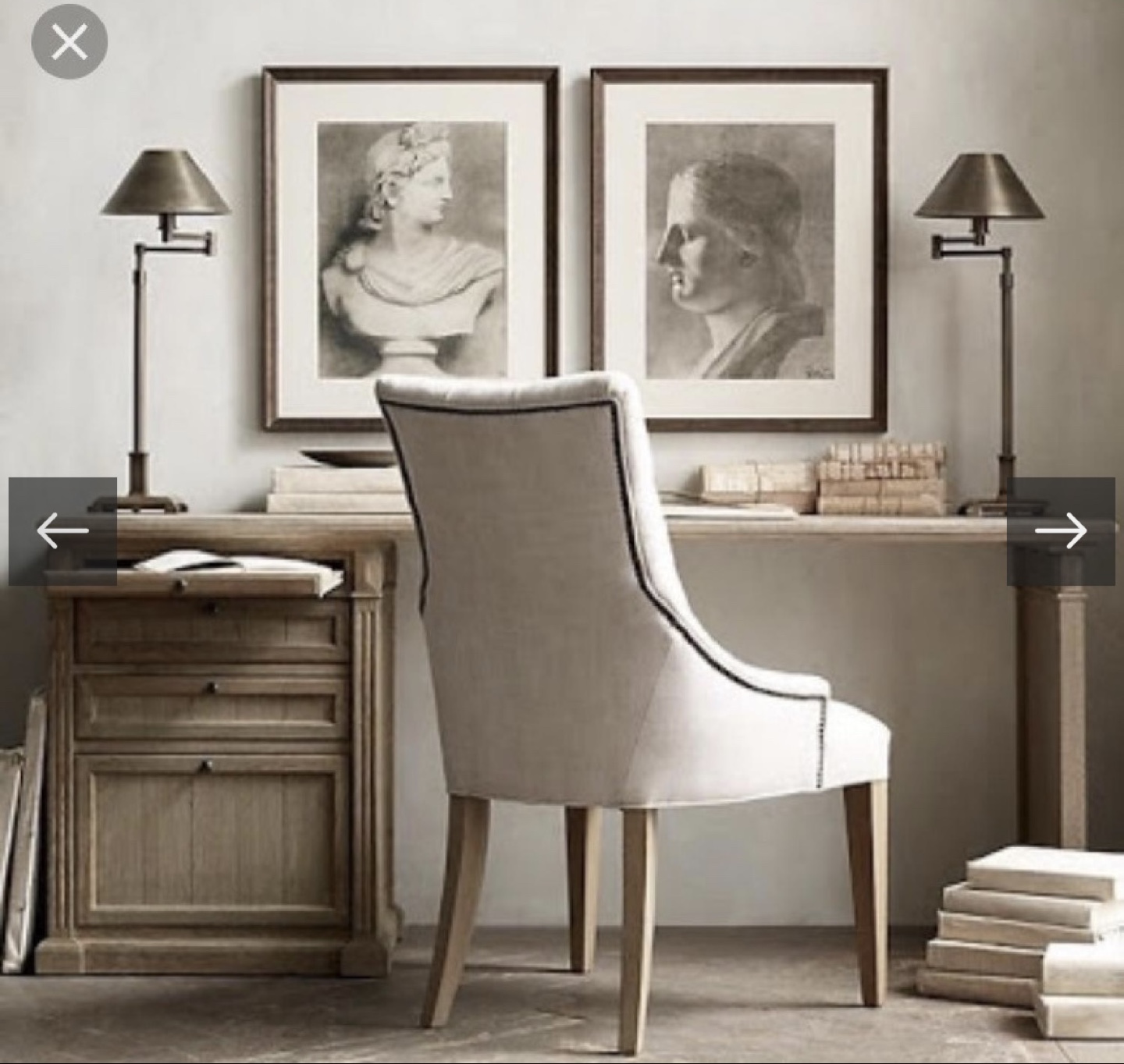 Restoration Hardware - French Provincial Style Writing Desk - photo 3