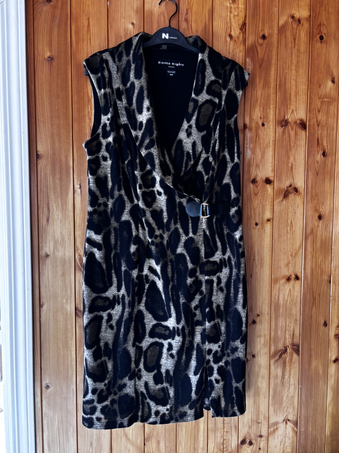 Bianca Nygård Leopard Print Dress - Size M/M