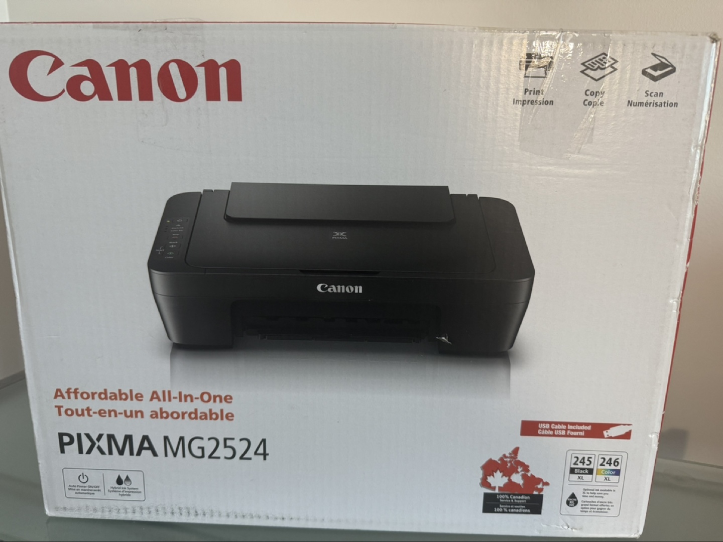 Canon PIXMA MG2524 All-in-One Printer - New in Box
