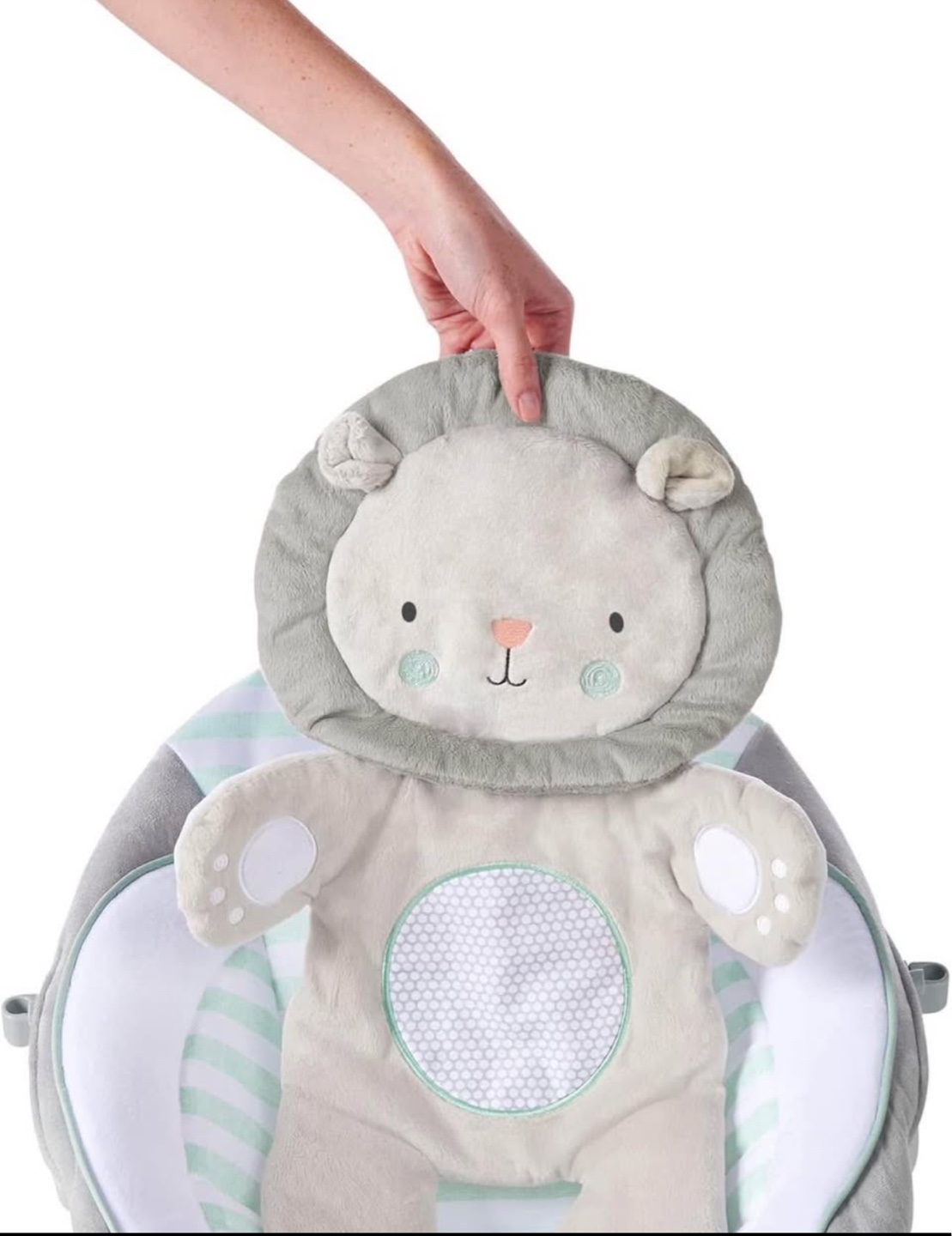 Ingenuity Baby Bouncer Landry the Lion - photo 5
