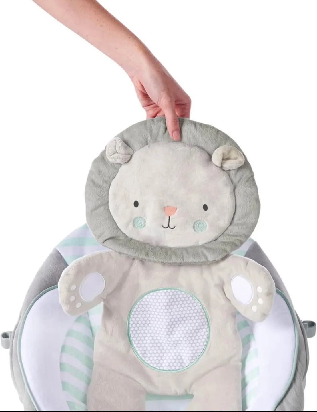 Ingenuity Baby Bouncer Landry the Lion image indicator(5)