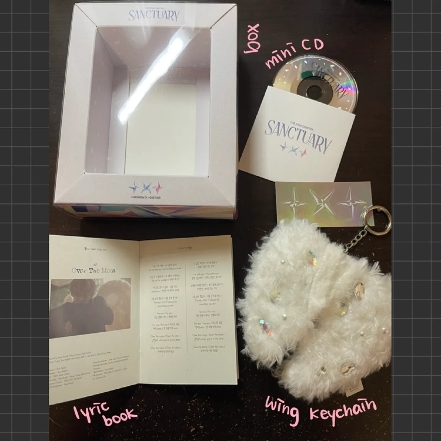 TXT - TOMORROW X TOGETHER Sanctuary (Merch Ver.) Album Kpop image indicator(2)