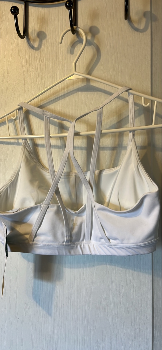 LOLE Yuna Women's White Sports Bra & Leggings Set - Size Large - photo 4