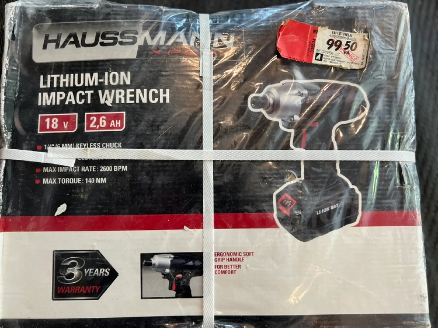 New Hausman 18V Lithium-ion Impact Wrench thumbnail