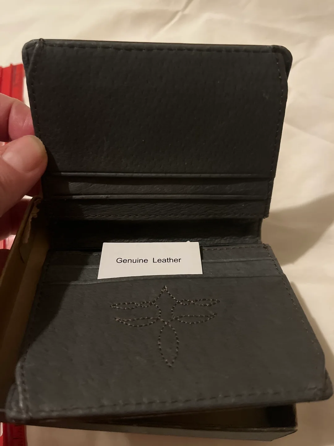 Justin Brand Genuine Leather Front Pocket Wallet, RFID Blocking image indicator(2)