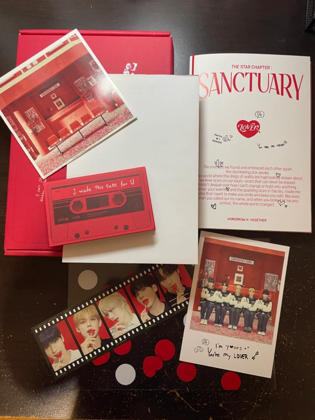 [WITH PC] TXT Sanctuary (Lover Ver.) Album Kpop image indicator(2)