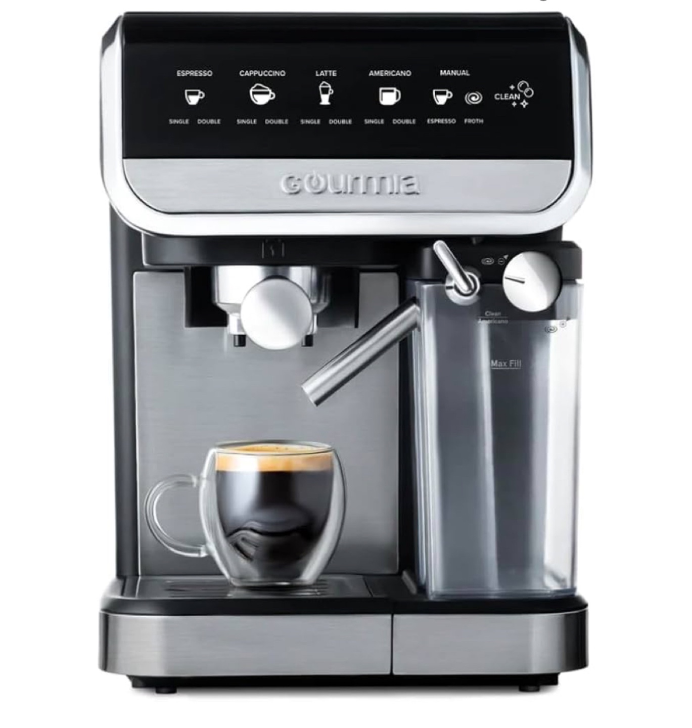 Brand New Gourmia 8-in-1 Espresso Coffee Maker Machine - photo 3