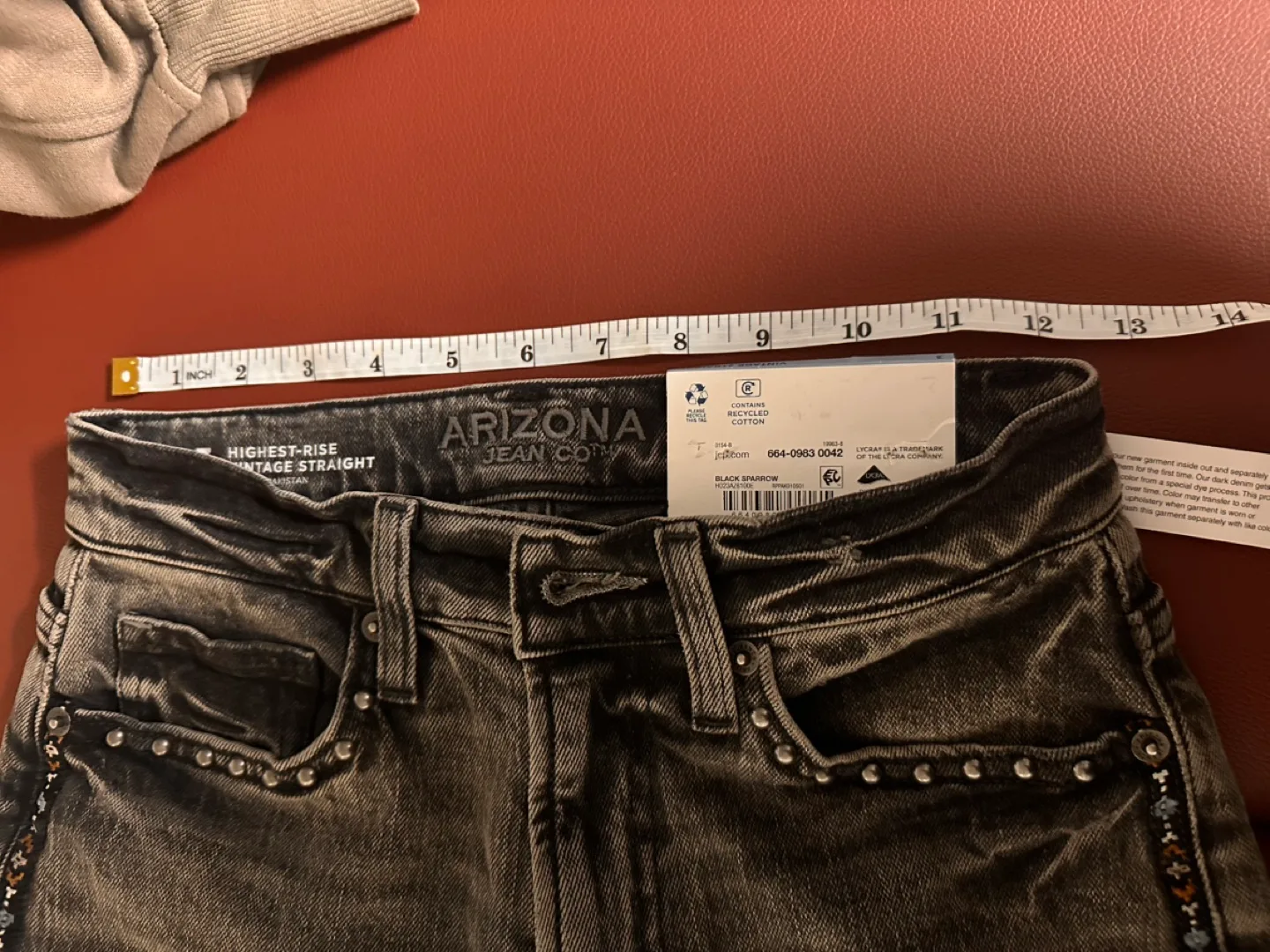 Arizona Jean Co. Highest-Rise Vintage Straight Jeans image indicator(2)