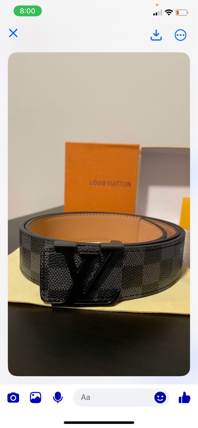 Louis Vuitton belt