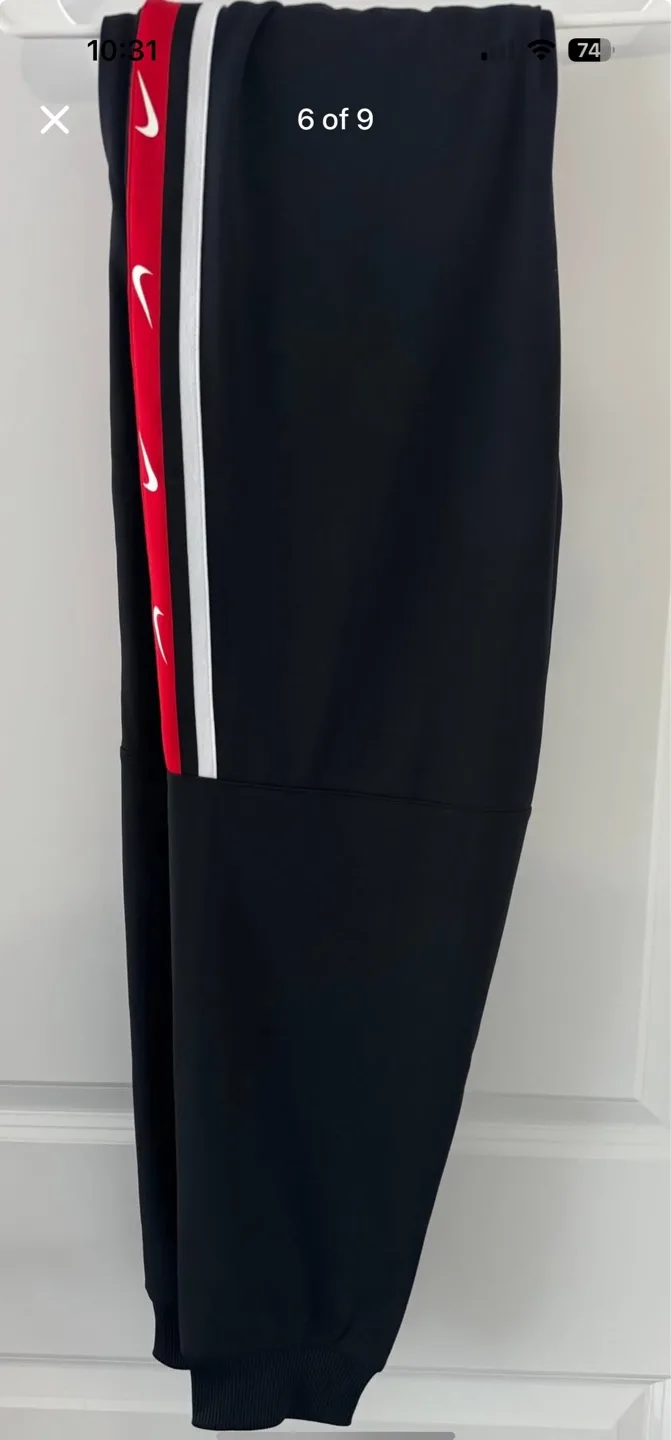 Nike Big Kids' Knit Jogger Pants in Black ~ Size XL **BNWT**💚 image indicator(4)