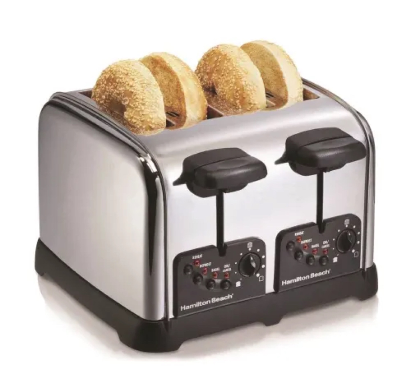 Hamilton Beach 4-Slice Toaster - Stainless Steel
