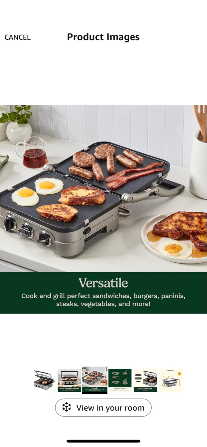 Cuisinart Griddler® 5-in-1 Grill - photo 3
