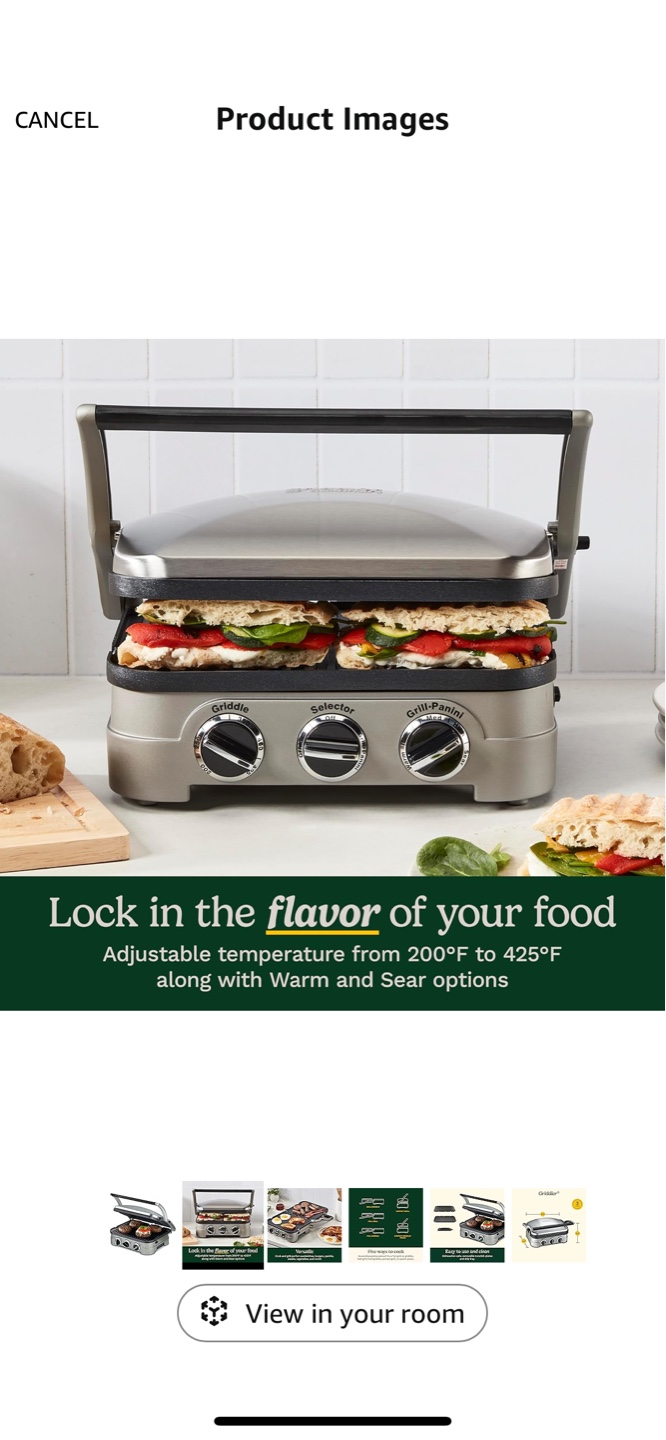 Cuisinart Griddler® 5-in-1 Grill - photo 2