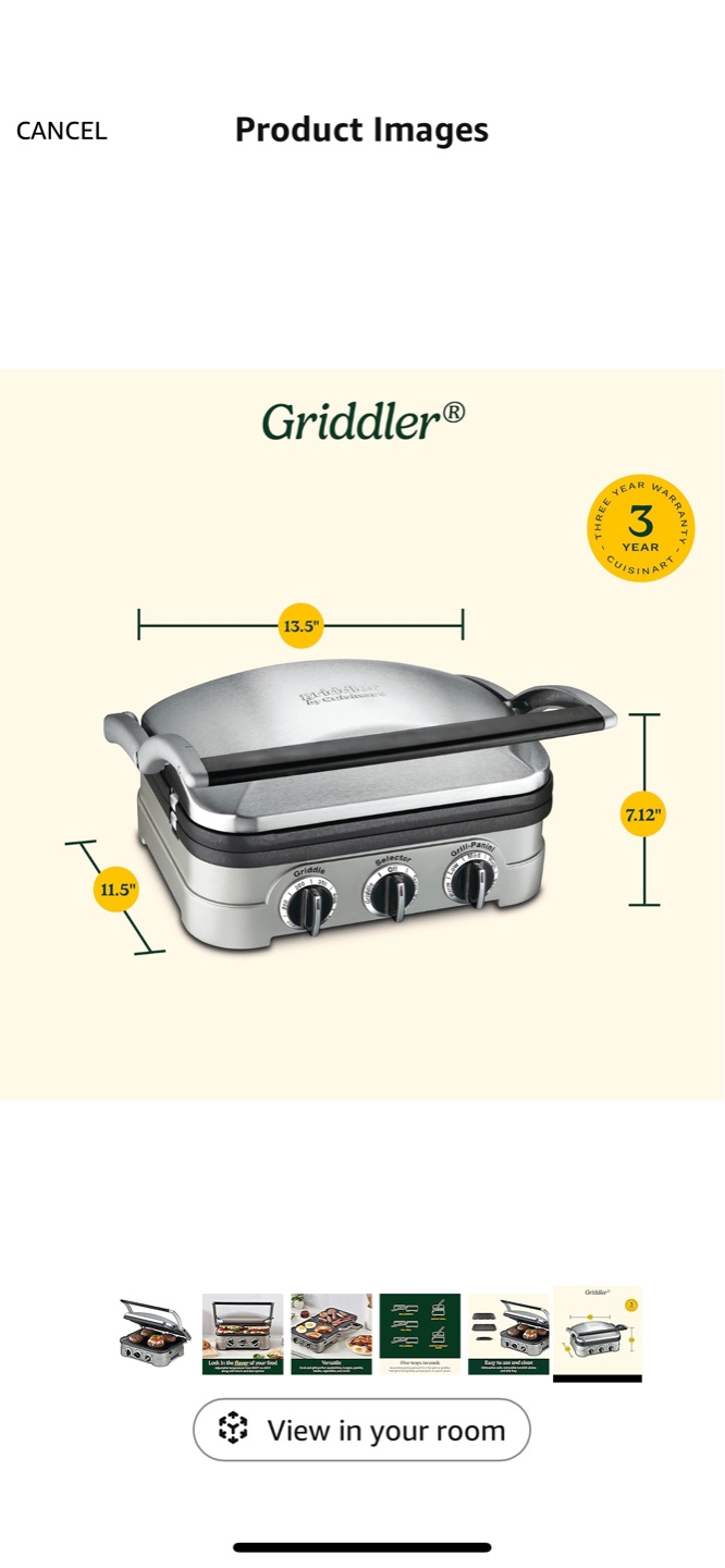 Cuisinart Griddler® 5-in-1 Grill - photo 5