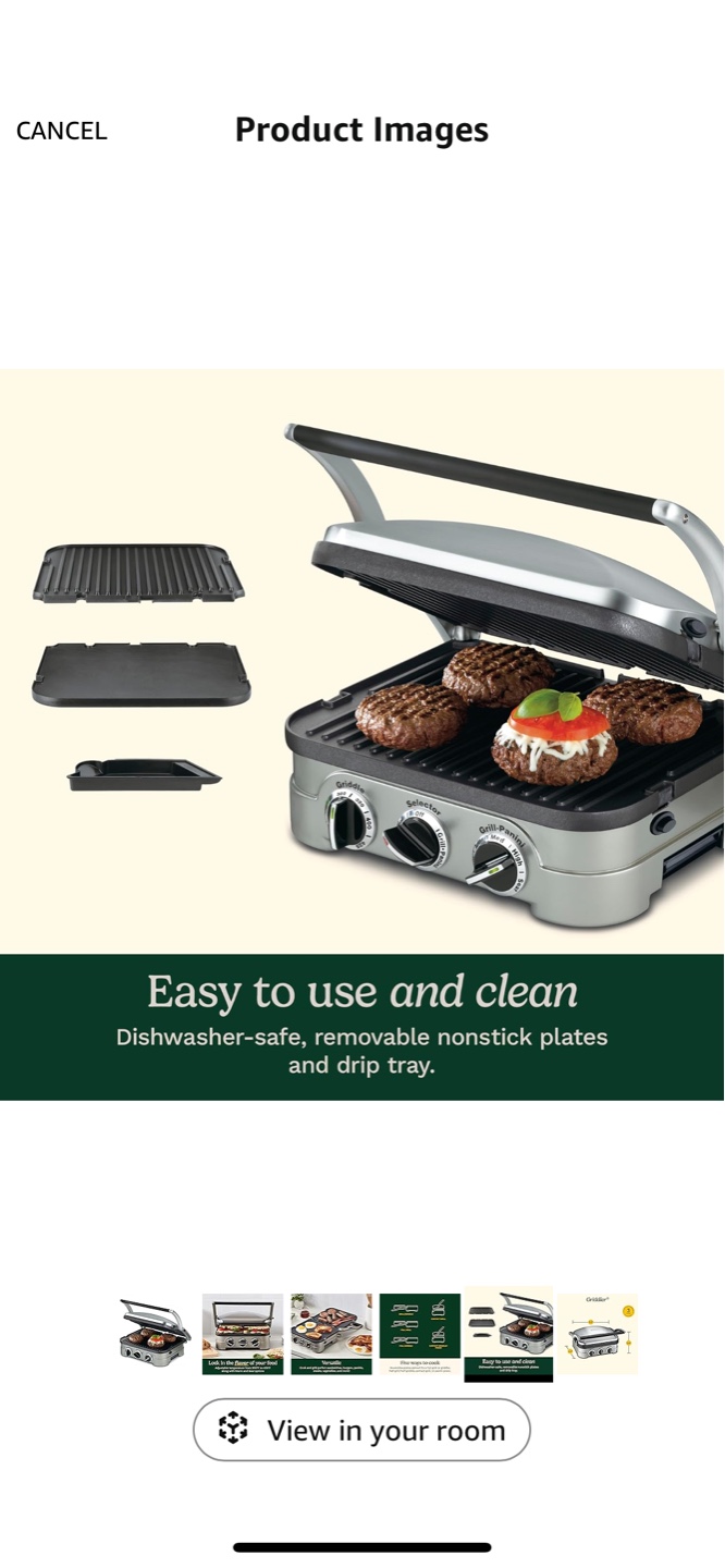 Cuisinart Griddler® 5-in-1 Grill - photo 4