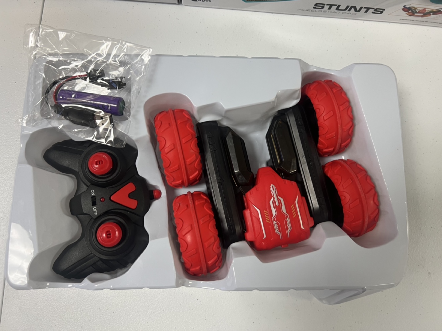 RC Stunt Car - 360 Rotate Rock Crawler