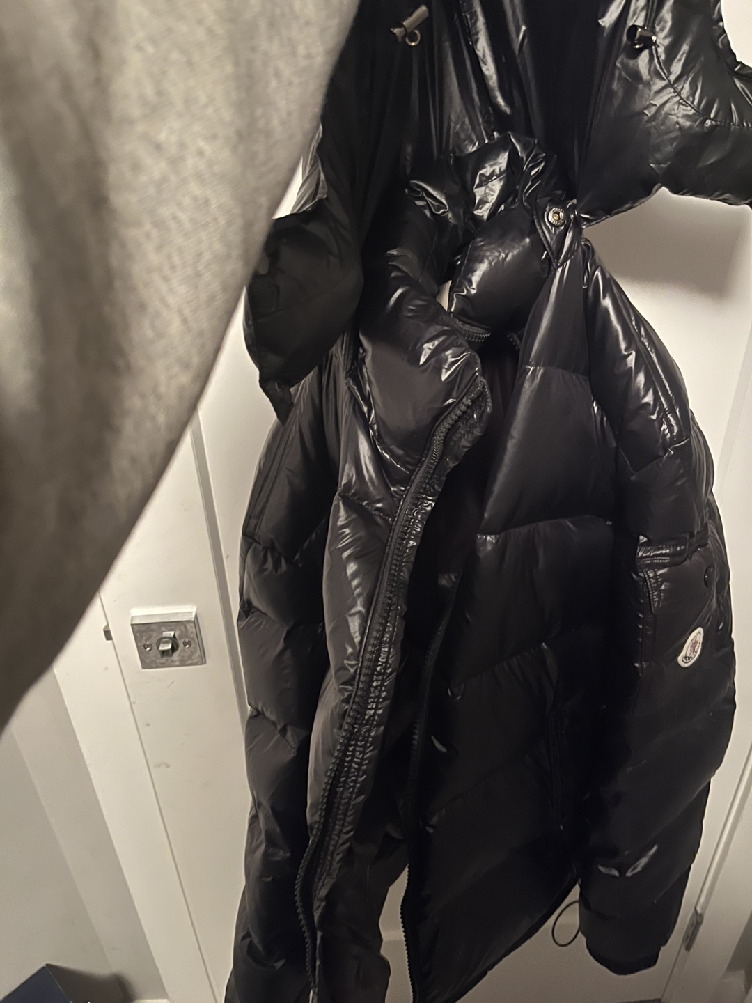 Moncler Black Puffer Jacket