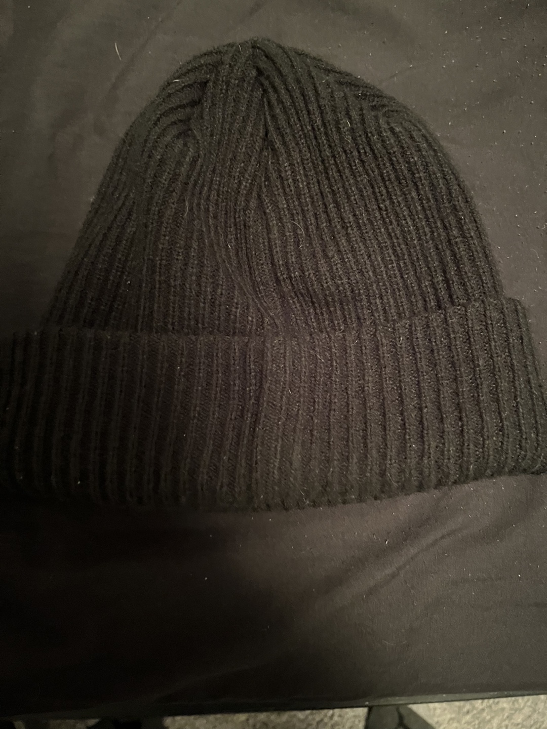 Moncler Black Knit Beanie - photo 2