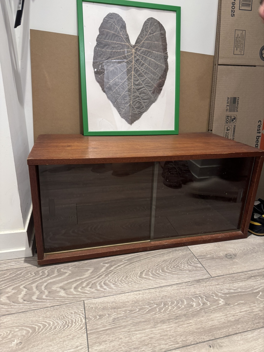 MCM Sliding Door Cabinet