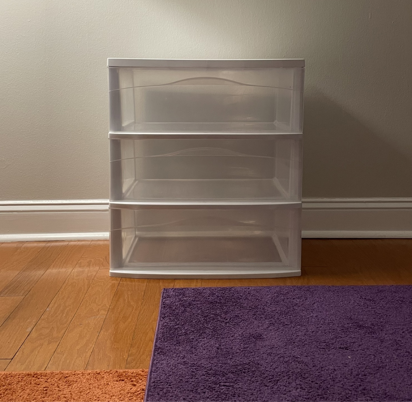 SIMPLE 3-Drawer Clear Storage