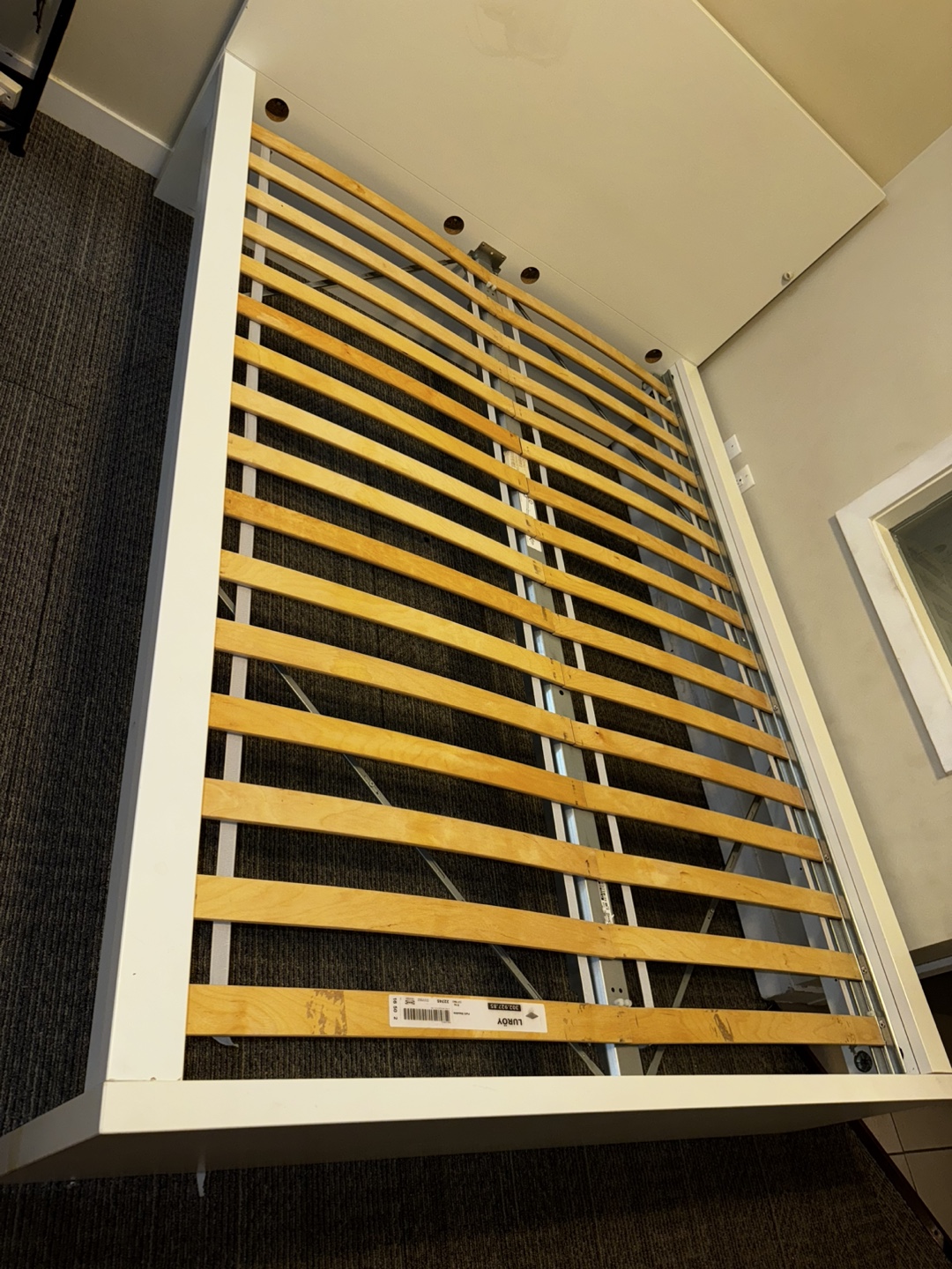 IKEA MALM White Double Bed Frame - photo 3