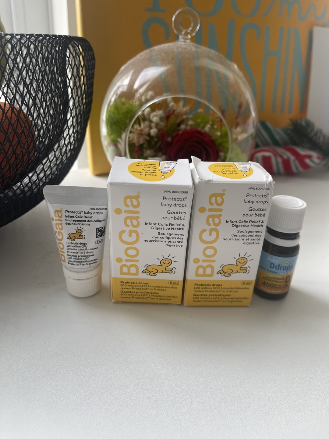 BioGaia Protectis Baby Drops - 2x 10ml + dDrops