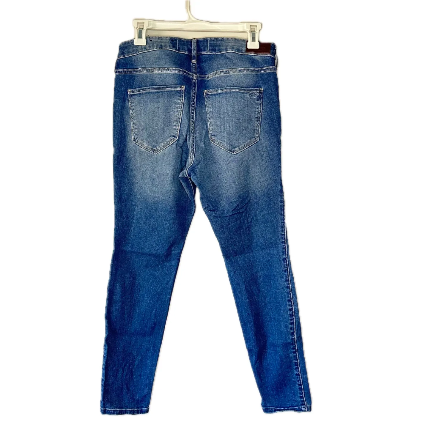 Hollister Super Skinny Blue Jeans - Size 28 image indicator(2)