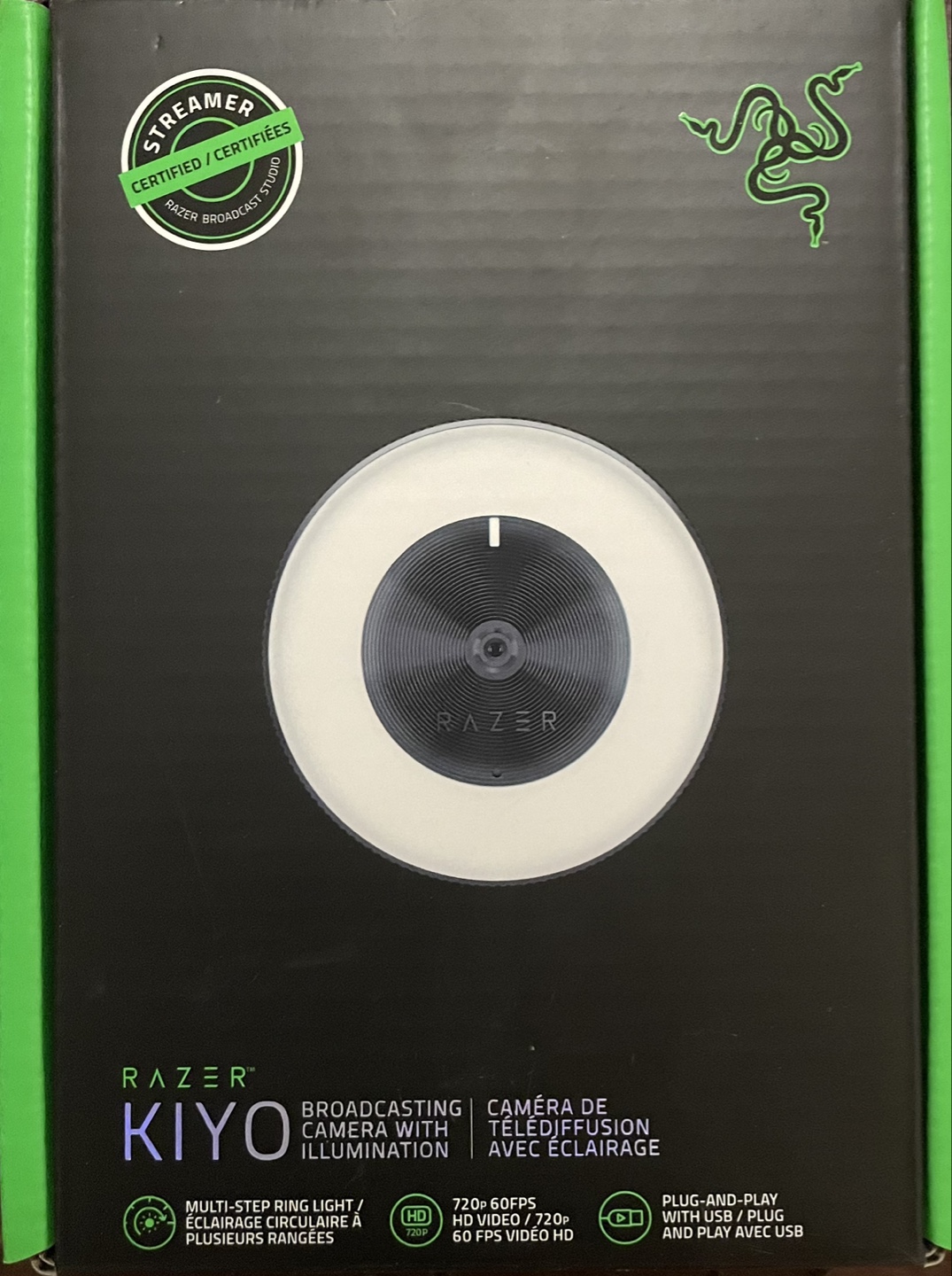 Razer Kiyo Streaming Webcam