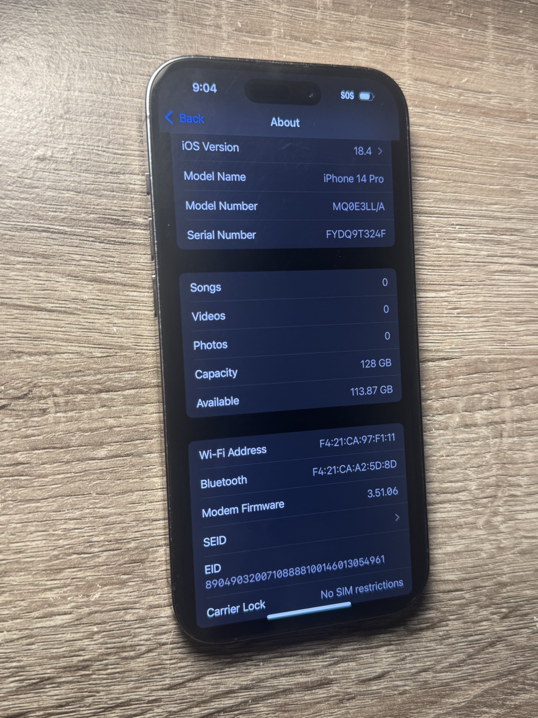 iPhone 14 Pro - 128GB - Deep Purple - photo 3