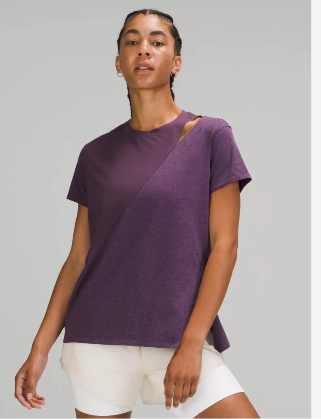 Lululemon LA Side-Tie T-Shirt sz4 XS image indicator(7)