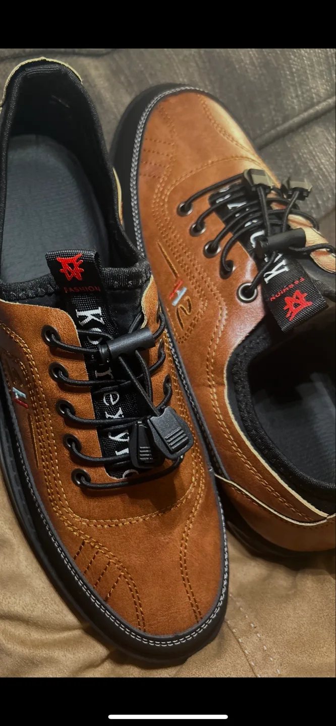 Men's Brown Leather Loafers image indicator(3)