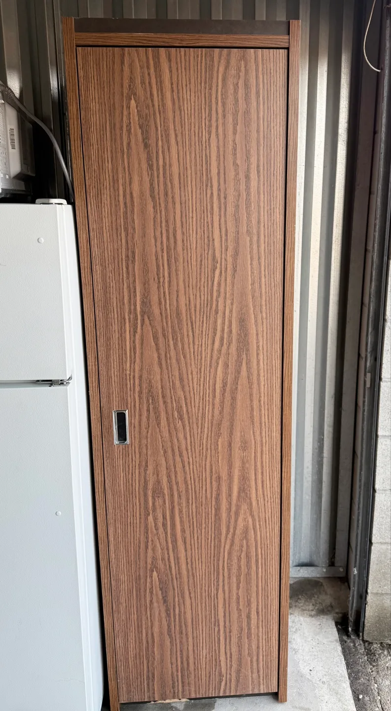 Wooden Storage Cabinet / Wardrobe – Simple & Functional! thumbnail