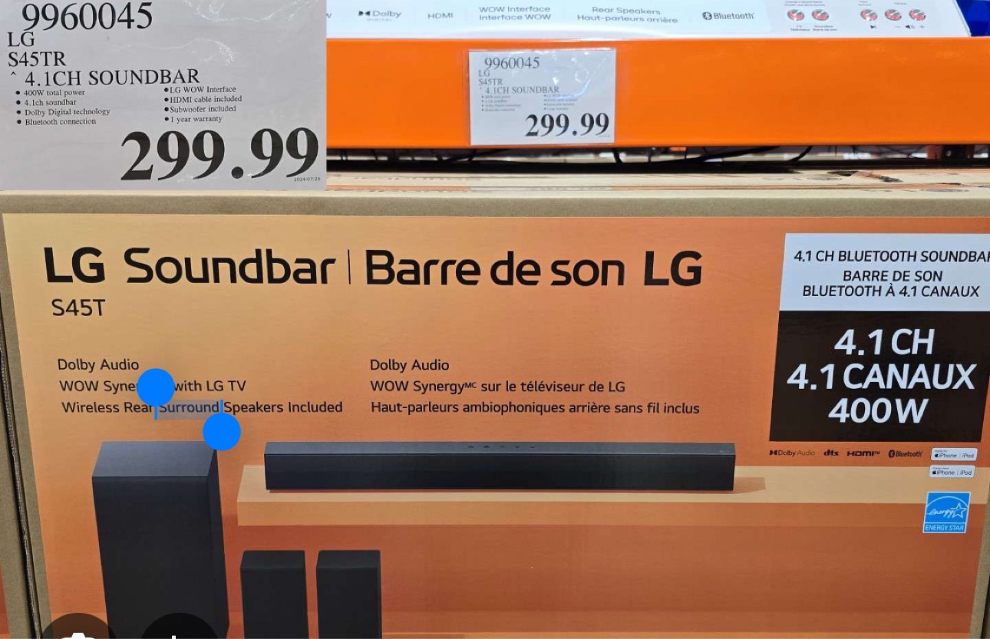 LG Bluetooth Soundbar - photo 3
