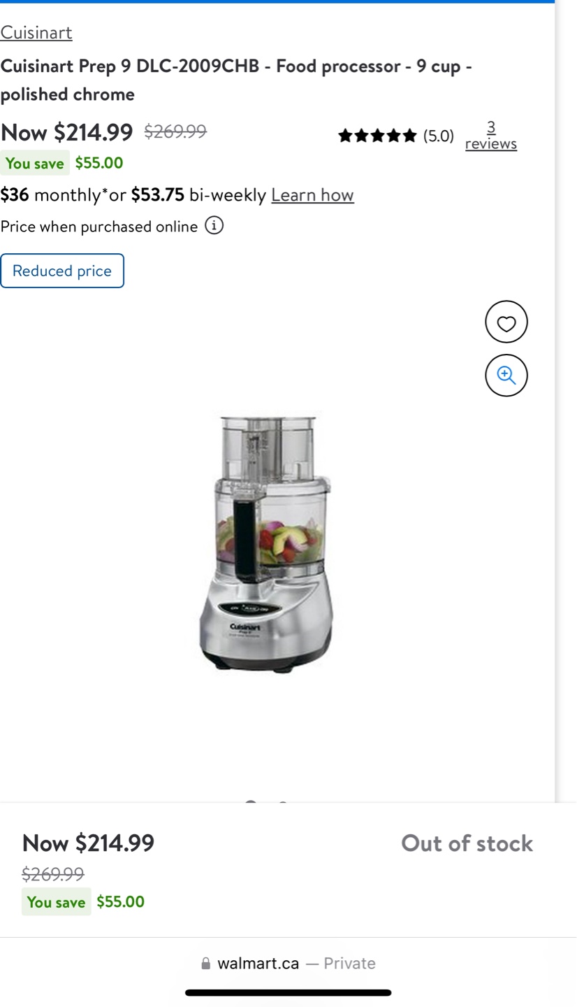 Brand New in box Cuisinart Prep 9 9-Cup Food Processor - photo 3