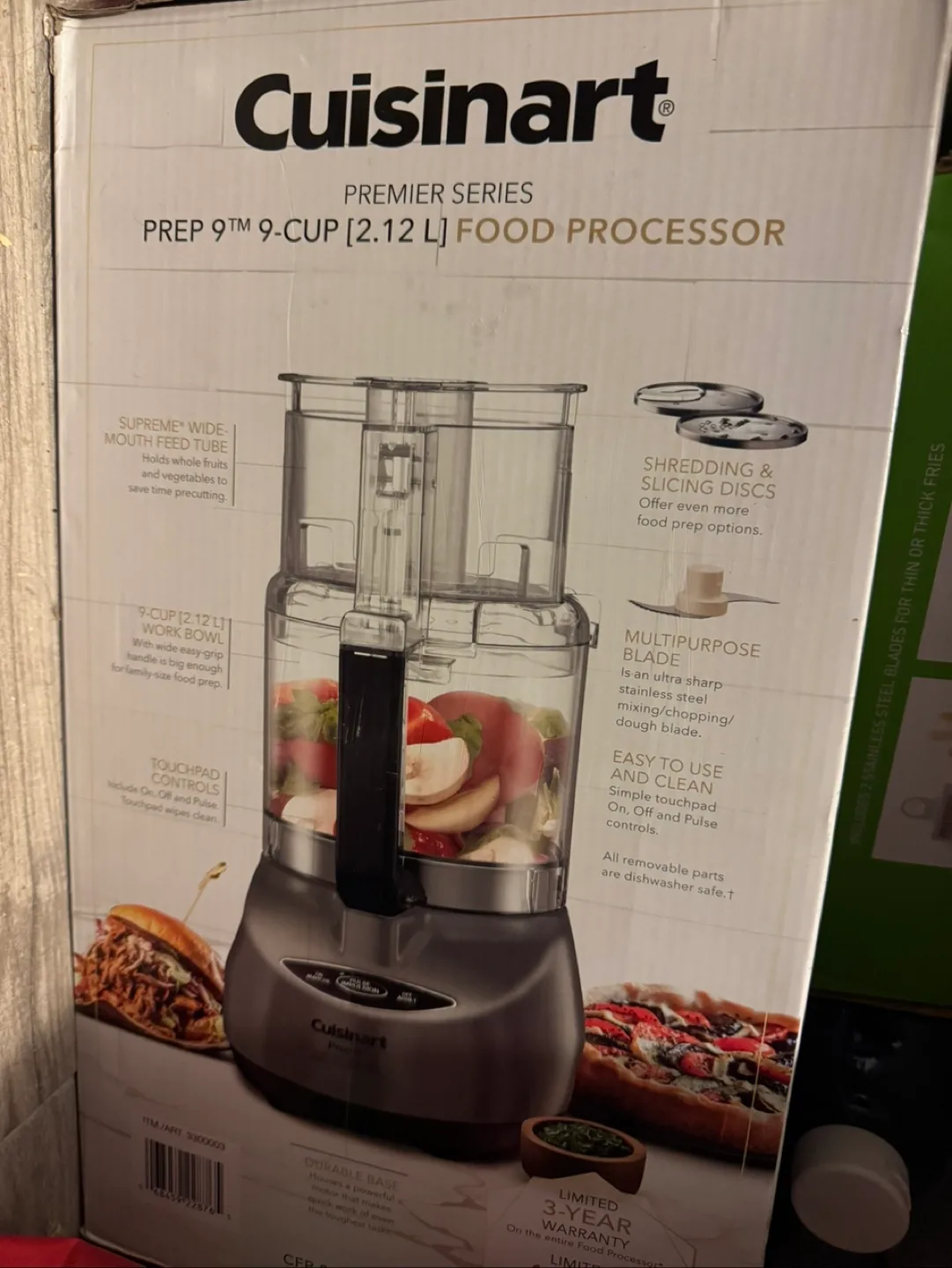 Brand New in box Cuisinart Prep 9 9-Cup Food Processor