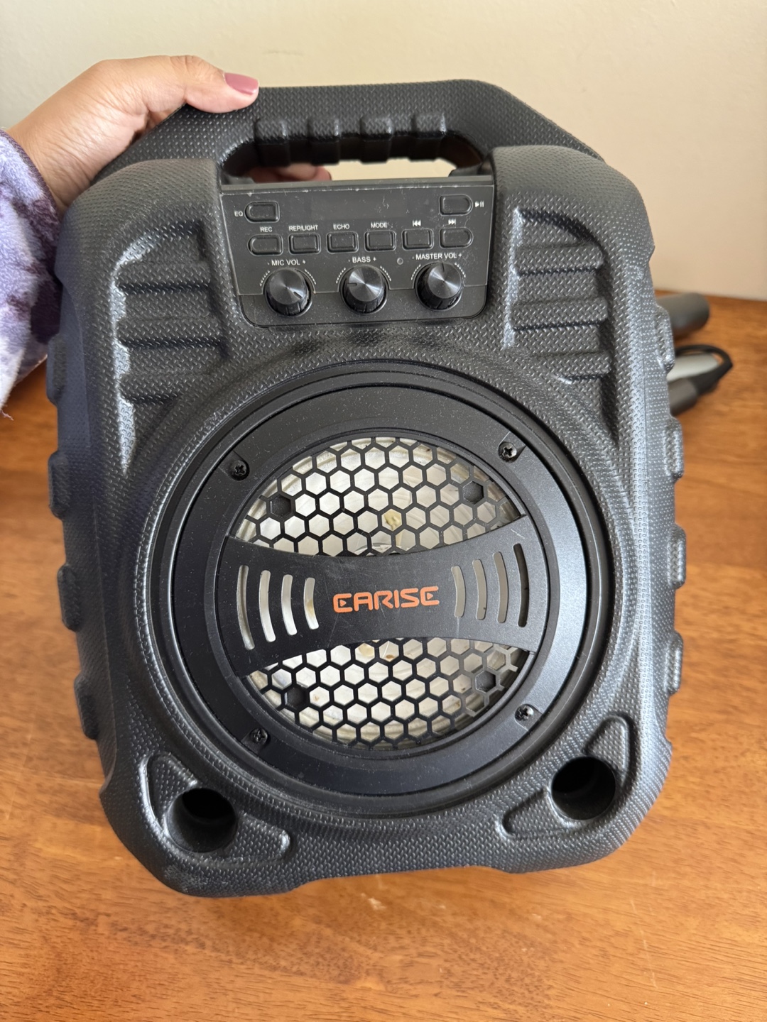 Portable Karaoke Speaker with 3 Microphones - photo 2