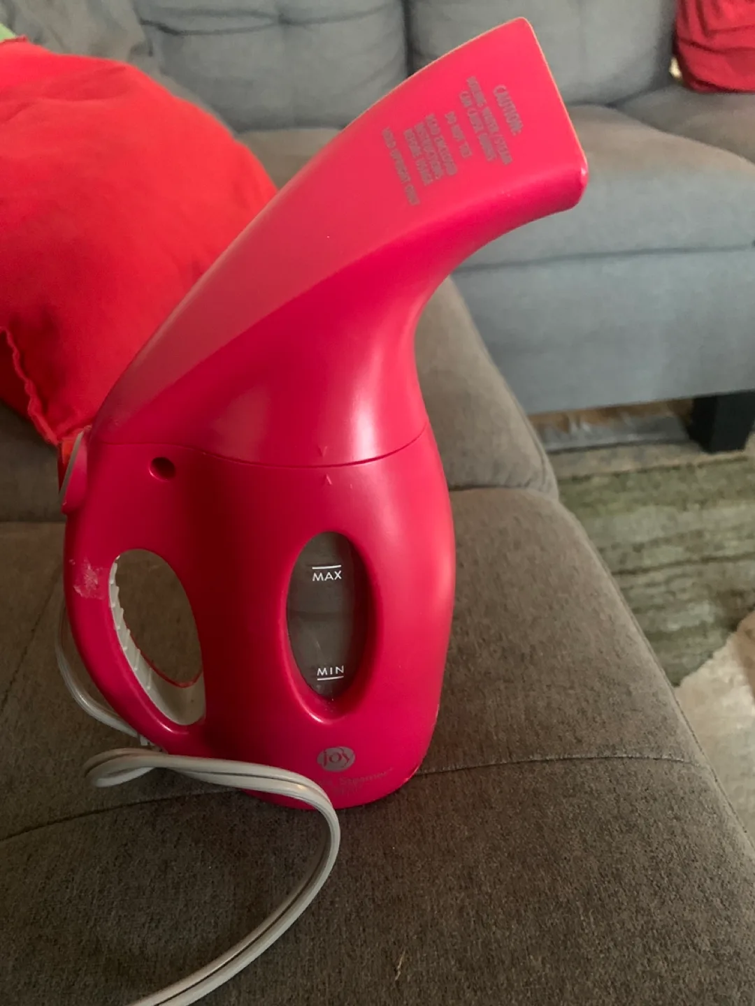 Joy Mangano Handheld Garment Steamer thumbnail