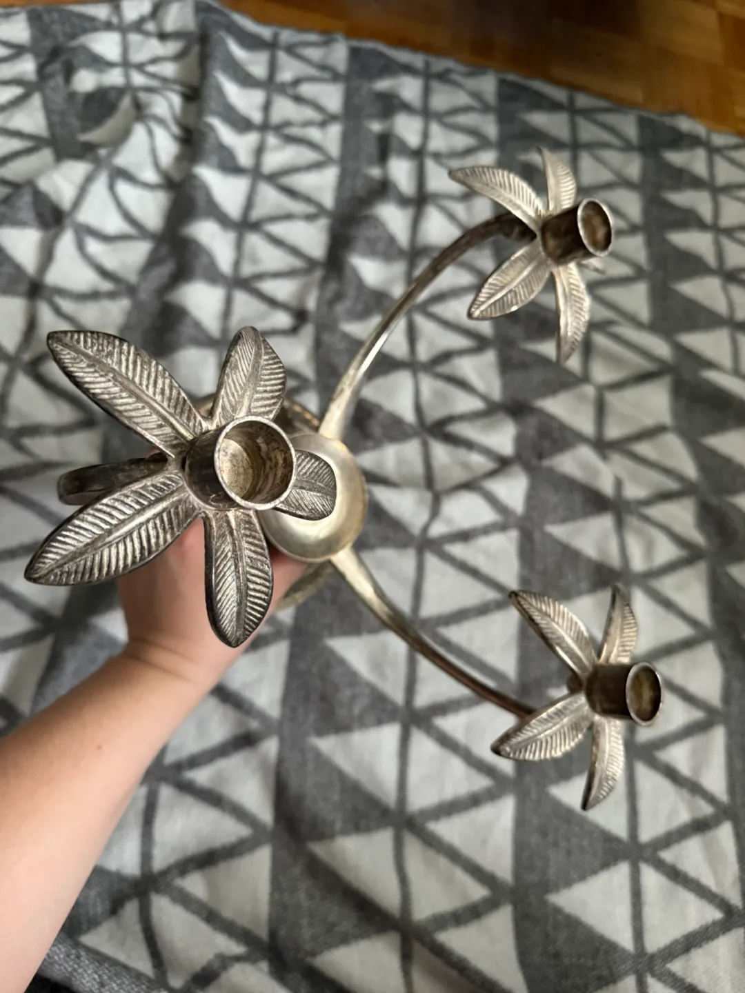 Vintage Three-Armed Candelabra image indicator(4)