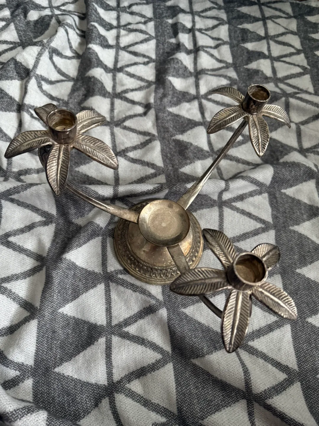 Vintage Three-Armed Candelabra image indicator(7)