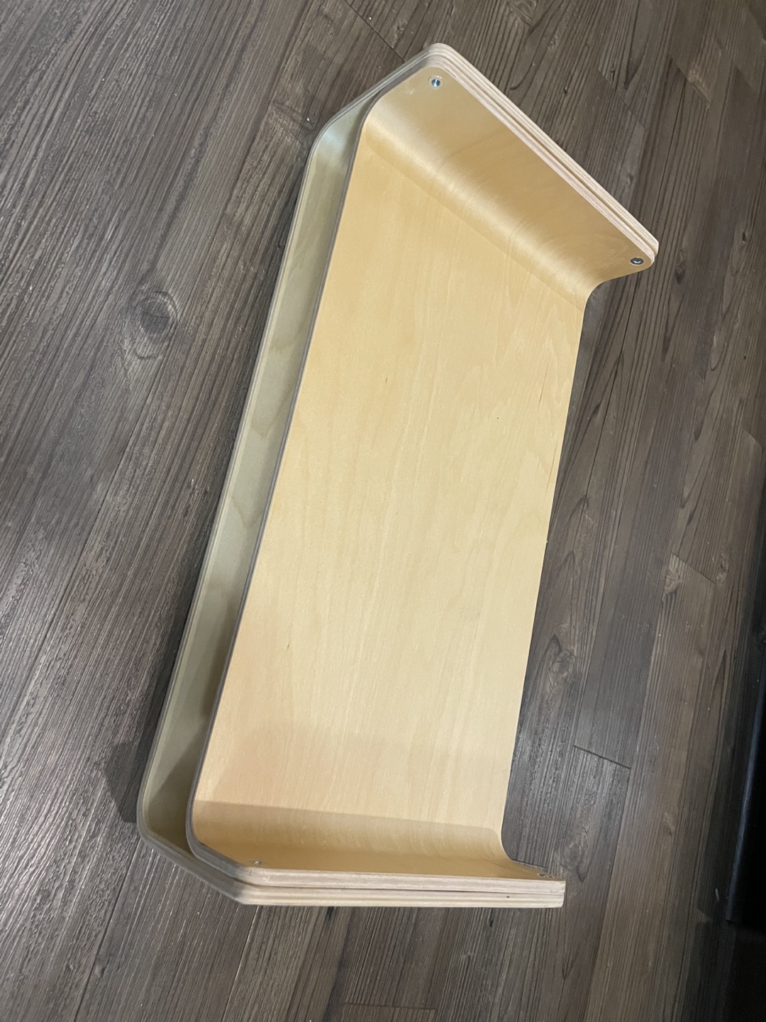 IKEA VATTENKAR Minimalist Wooden Two-Tiered Side Table - photo 2