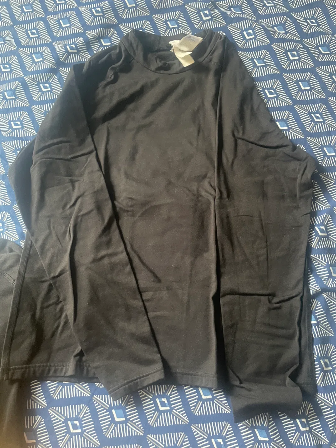 Decathlon Men's Black Long Sleeve T-shirt thrifty pick💚 image indicator(3)