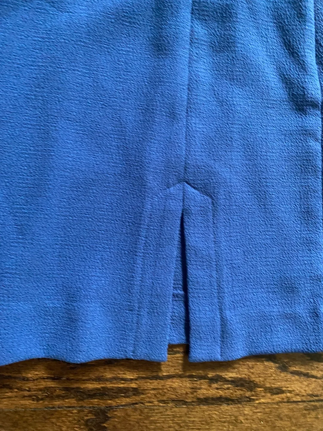 BCBGeneration Blue Mini Skirt Size 4 image indicator(3)