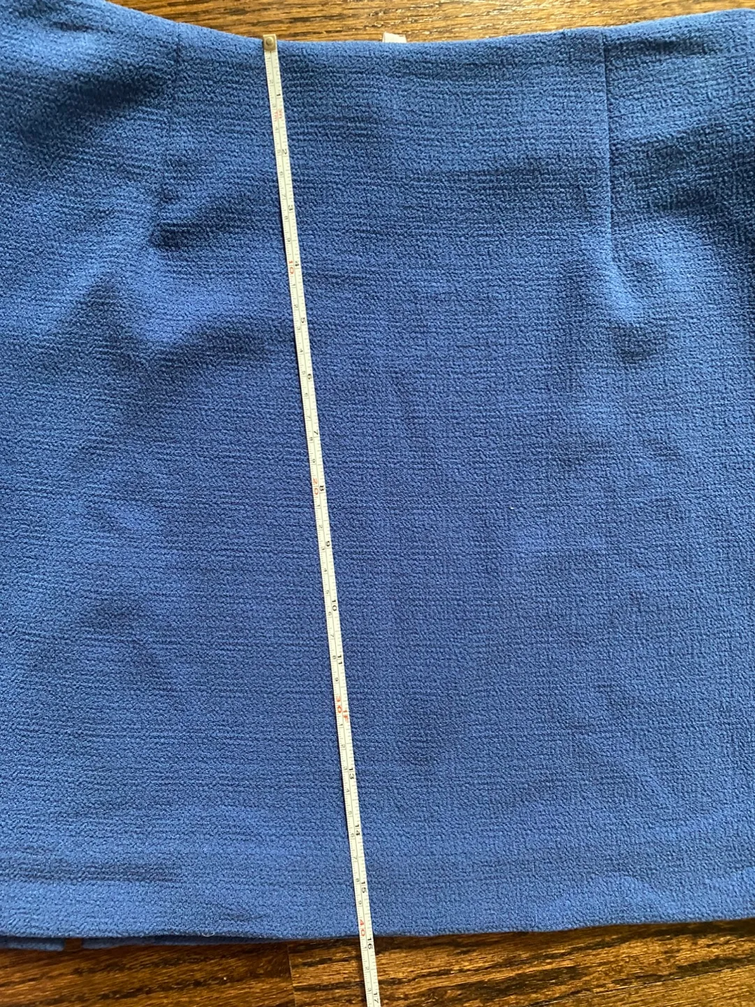 BCBGeneration Blue Mini Skirt Size 4 image indicator(6)