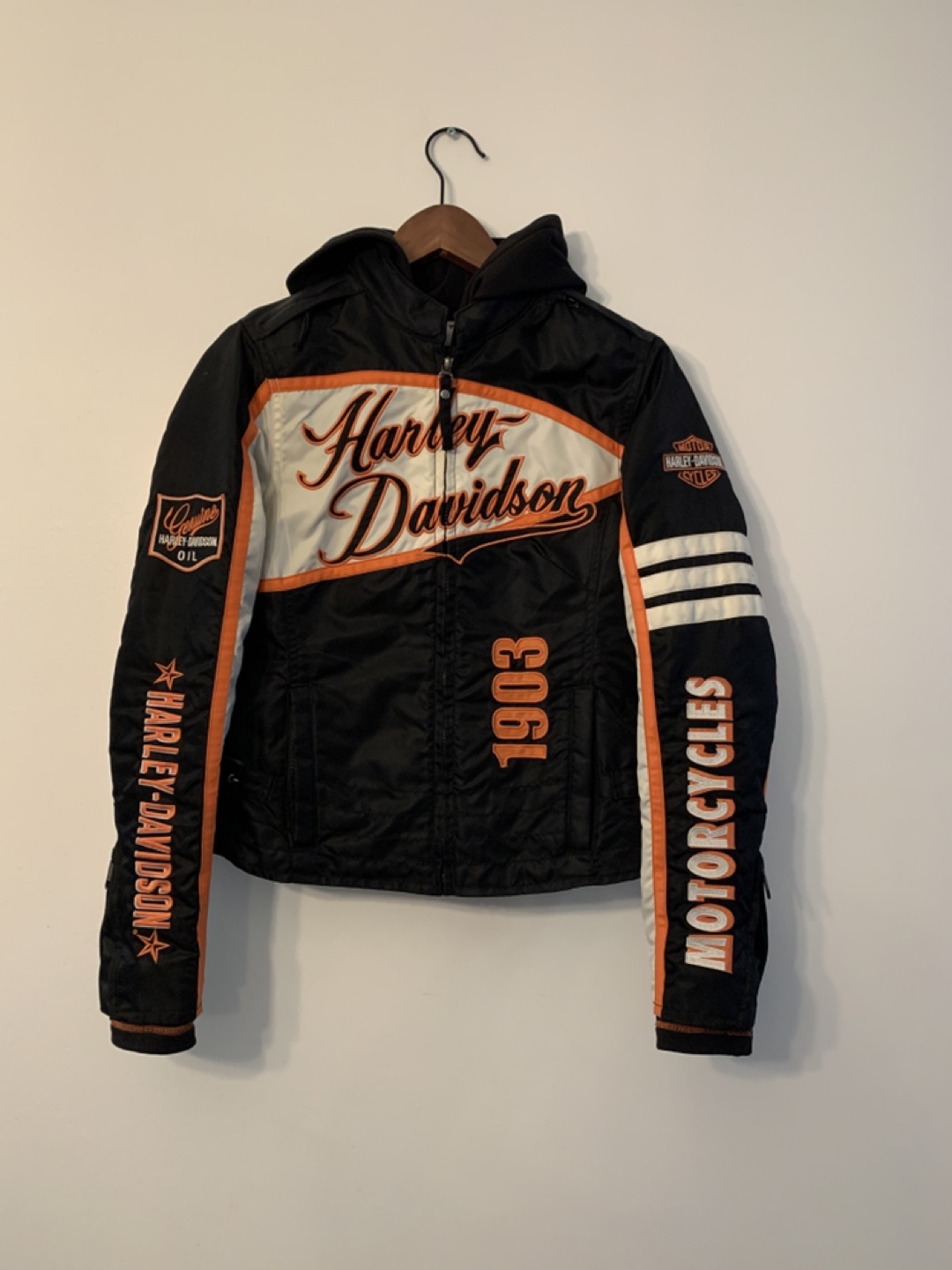 Harley-Davidson Women's Hooded Jacket Sz.XSM