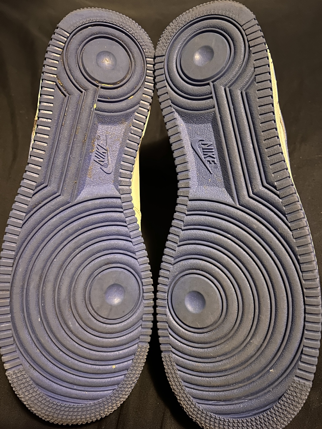 Nike Air Force 1 Low White and Royal Blue Sneakers - photo 3